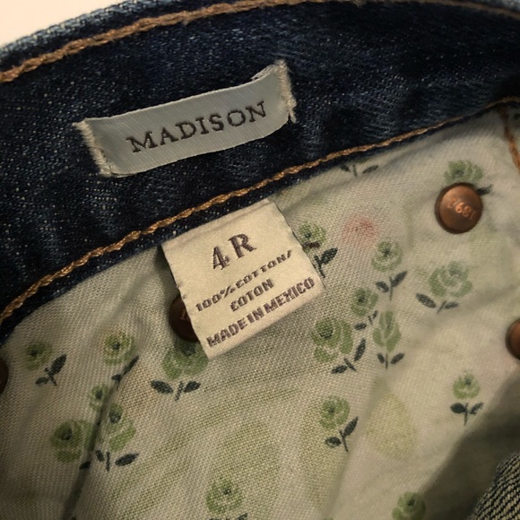 Abercrombie & Fitch Madison Flare Distressed Jeans - Picture 4 of 7